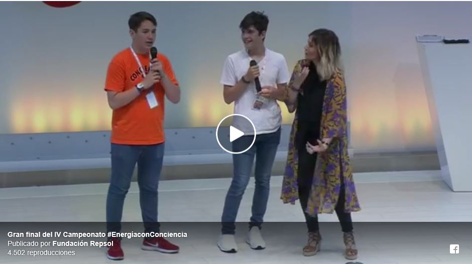 Marina Estacio, vídeo presentación evento "Energía con Conciencia" de Fundación Repsol